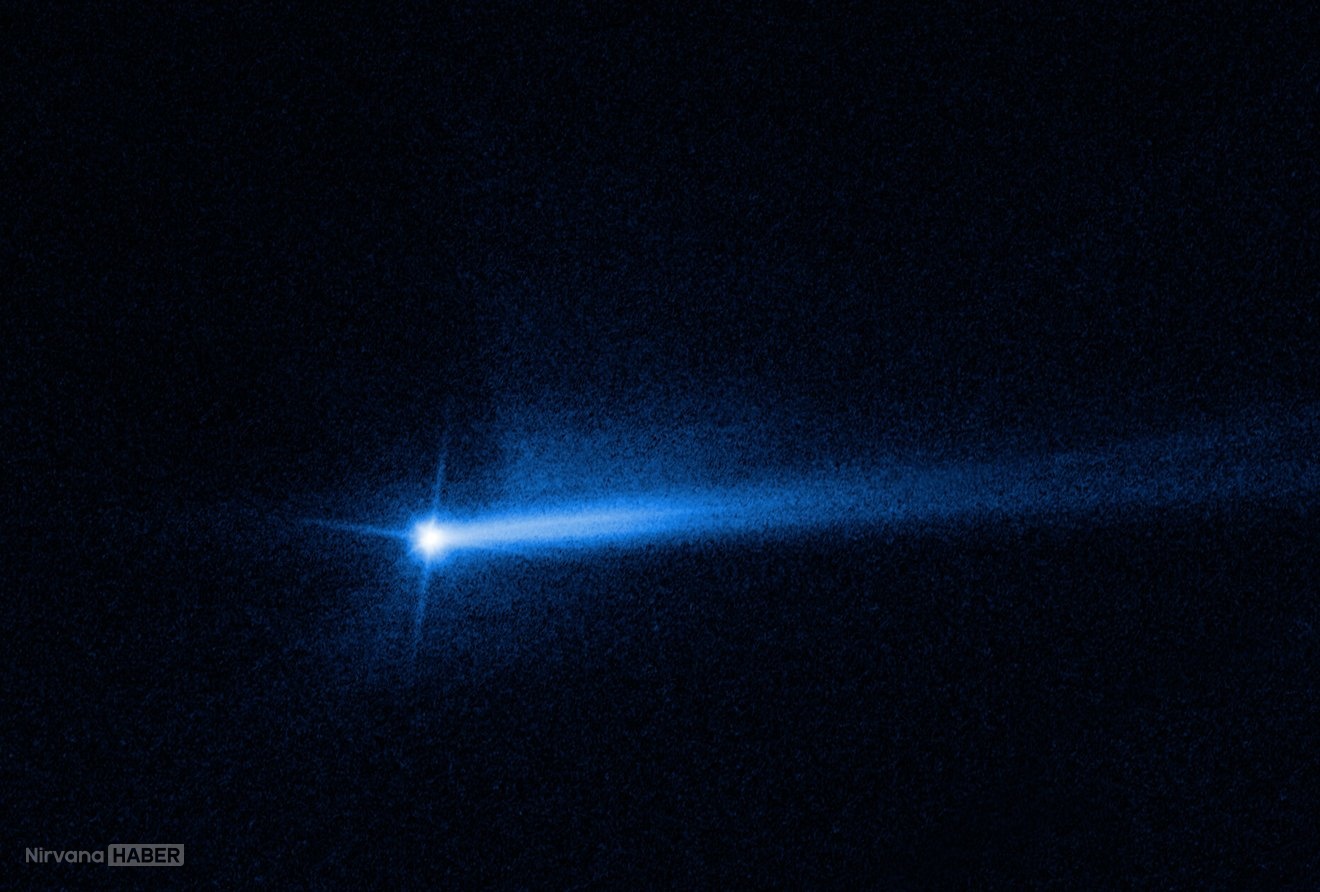 NASA'nın uzay aracı çarptığı asteroitin rotasını tamamen değiştirdi!