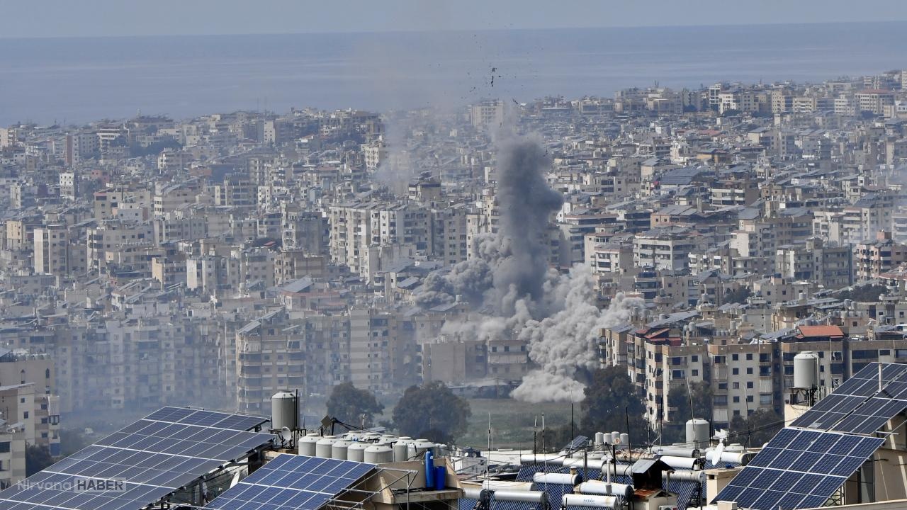İsrail, Beyrut'un Dahiye bölgesini bombalamayı sürdürüyor