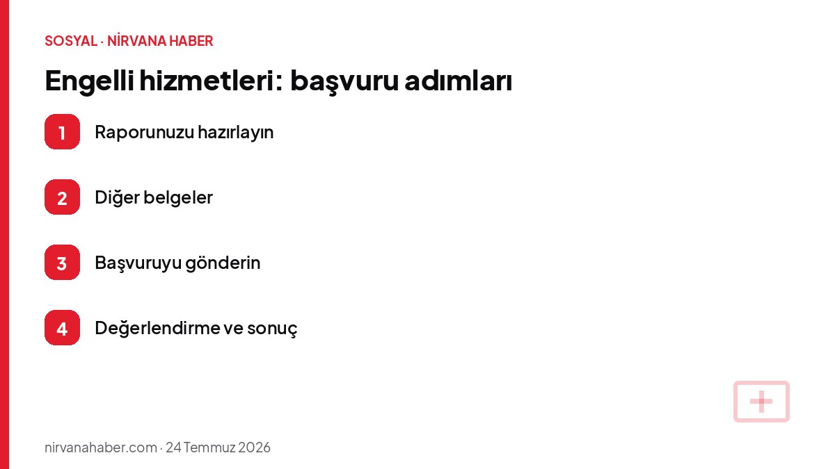 Engelli hizmetleri: başvuru adımları