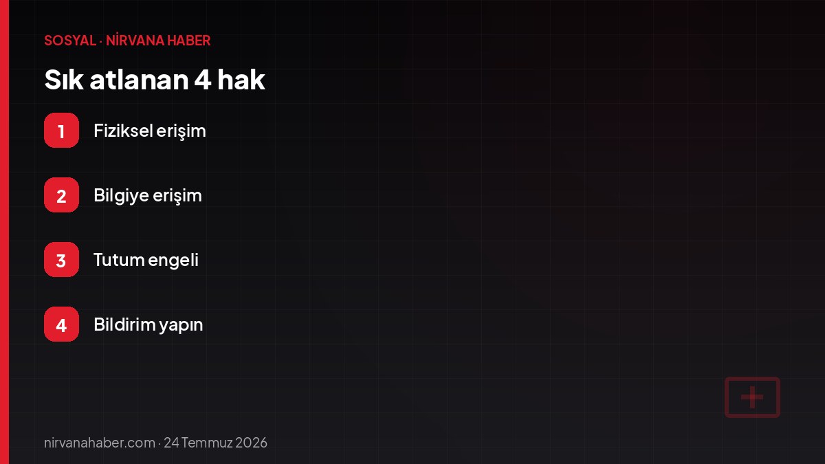 Sık atlanan 4 hak