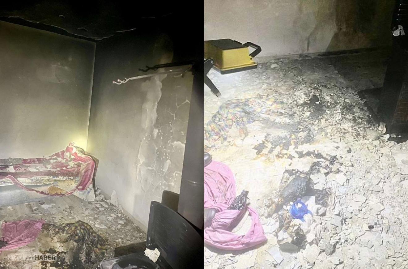 Alevler uykuda bastı: Aile ölümle burun buruna geldi!