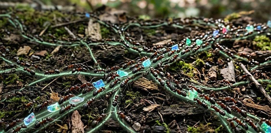 50 milyon yıl ötesinde: Fiber interneti karıncalar keşfetmiş olabilir mi?