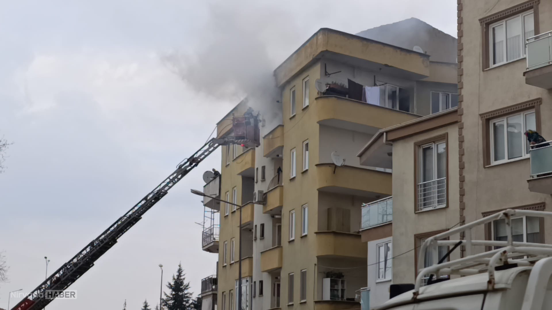 Bursa'da ocakta unutulan yemek yangına yol açtı