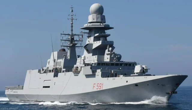 İtalyan Fırkateyni Aksaz Deniz Üssü’nü Ziyaret Etti