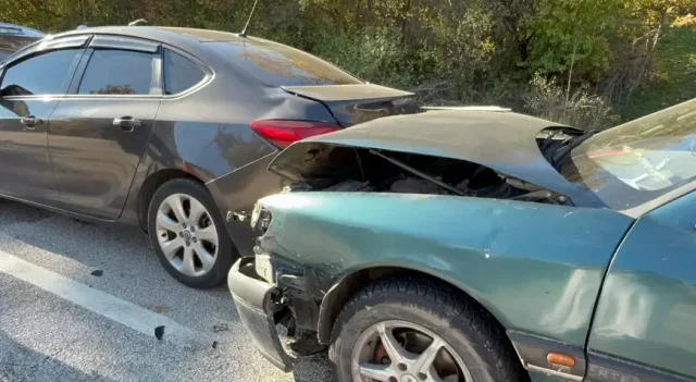Bolu Abant Yolu'nda Zincirleme Kaza: 3 Kişi Yaralandı