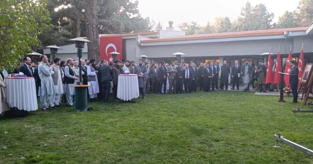 Afganistan'ın Başkenti Kabil'de Cumhuriyet'in 102. Yılı Kutl...