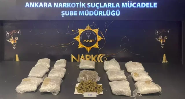 Ankara'da Şüpheli Paketten Uyuşturucu Çıktı