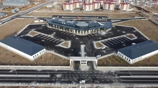 Kars'ta Şehirlerarası Terminal Hizmete Açıldı