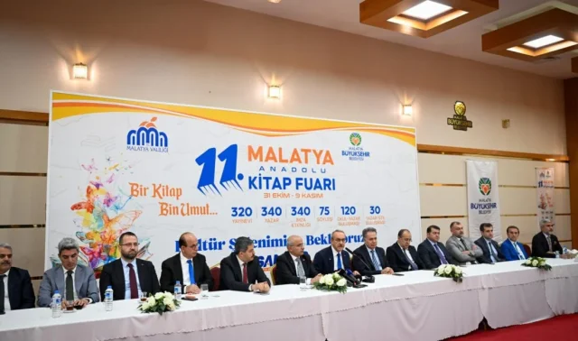 11. Malatya Anadolu Kitap Fuarı açıldı