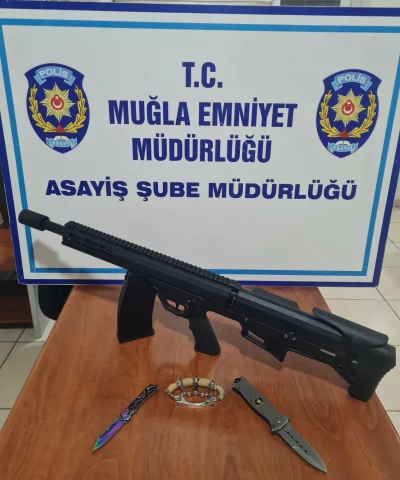 Muğla'da Silahlı Kavgada Yakalanan 6 Şüpheli Tutuklandı