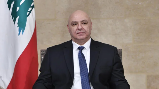 Lübnan Cumhurbaşkanı Avn: 'Ulusal çıkarların korunmasında te...