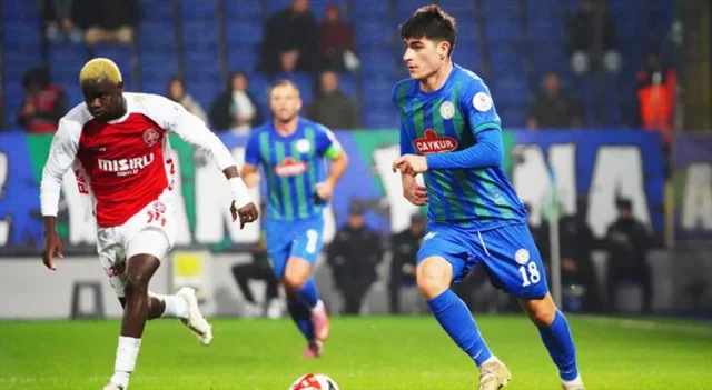 Çaykur Rizespor, Fatih Karagümrük'ü 1-0 Mağlup Etti