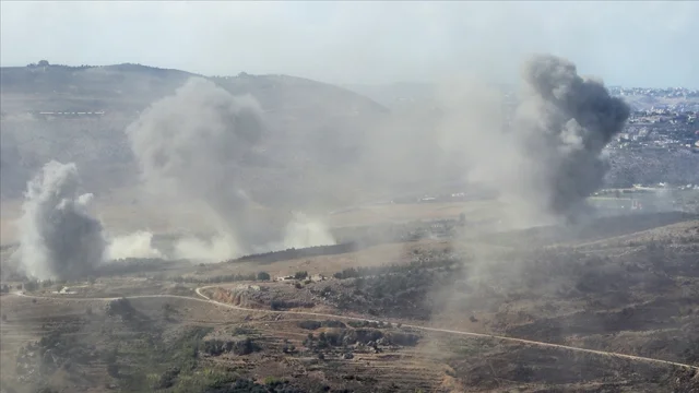 İsrail Ordusu Lübnan'ın Güneyine Hava Saldırısı Düzenledi