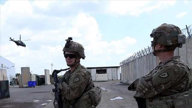 ABD'de askeri üsse beyaz toz içeren şüpheli paketin ulaşması...