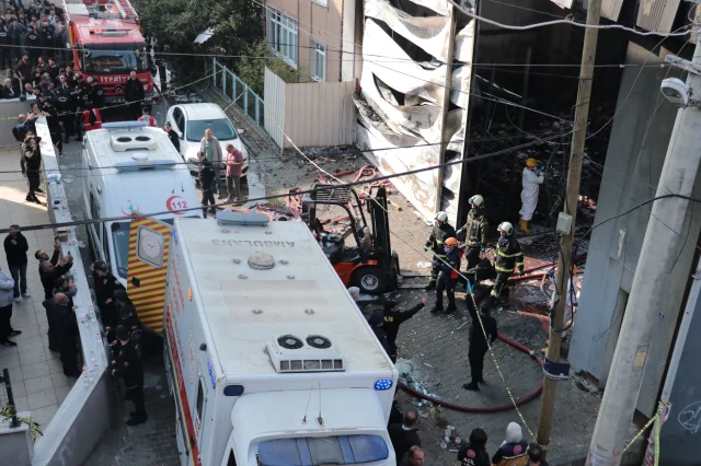 Kocaeli fabrika yangını: 3 şüpheli gözaltına alındı