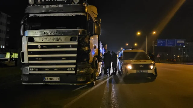 Çorum'da Tırın Çarptığı Yaya Ağır Yaralandı