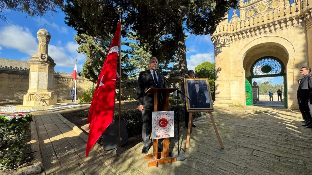 Büyük Önder Atatürk, Ebediyete İntikalinin 87. Yılında Avrup...