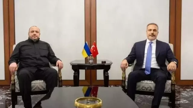 Hakan Fidan Ukrayna görüşmesi: Umerov ile bir araya geldi