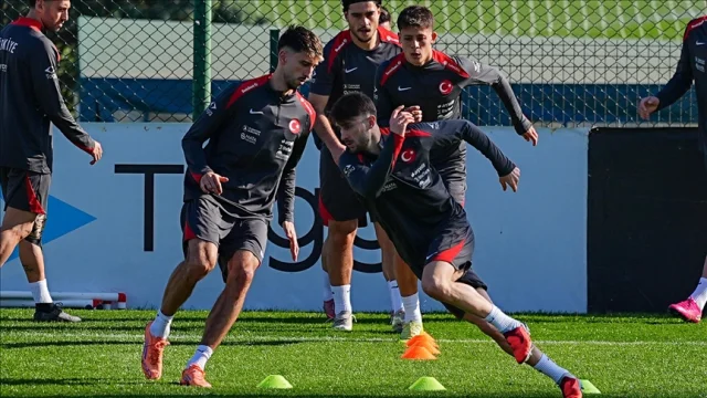 Türkiye-Bulgaristan Maçı Öncesi Milli Takım Hazırlıkları