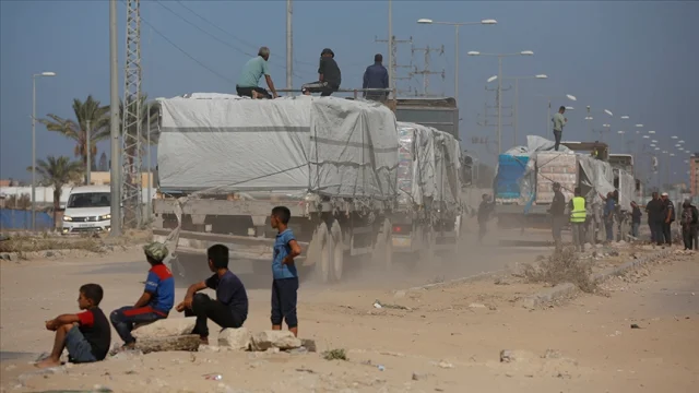 BM: İsrail, Gazze'ye Yönelik 4 Bin Palet Yardım Talebini Red...