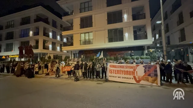Üsküdar'da McDonald's Protestosu 40. Günde: Mahalle Sakinler...