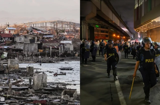 Filipinler'de on binlerce kişi yolsuzluk skandalını protesto...