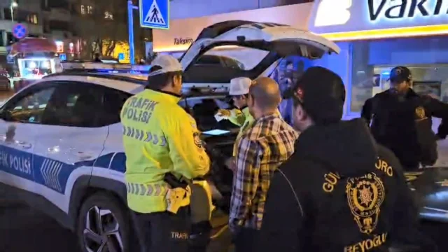 Beyoğlu'nda Huzur İstanbul Denetimi Gerçekleştirildi
