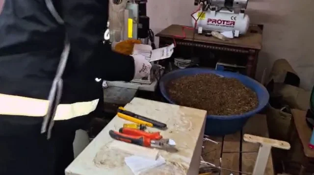 Kayseri'de makaron operasyonu: 49 bin makaron yakalandı