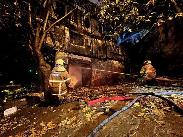 Safranbolu'da Konak Yangını Tarihi Yapı Küle Döndü