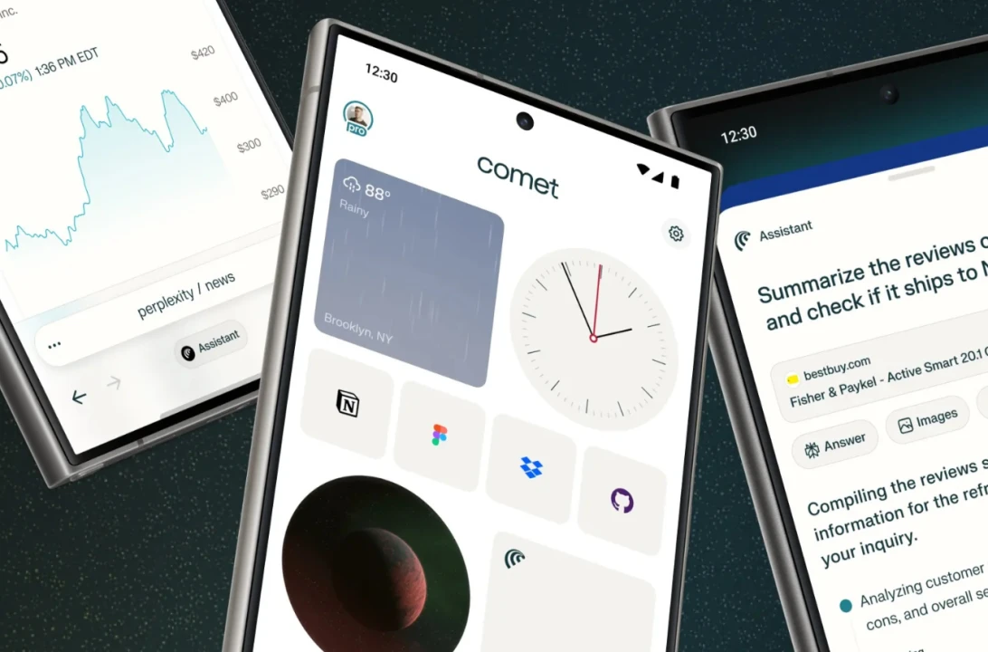 Perplexity, AI Tarayıcısı Comet'i Android'e Getirdi