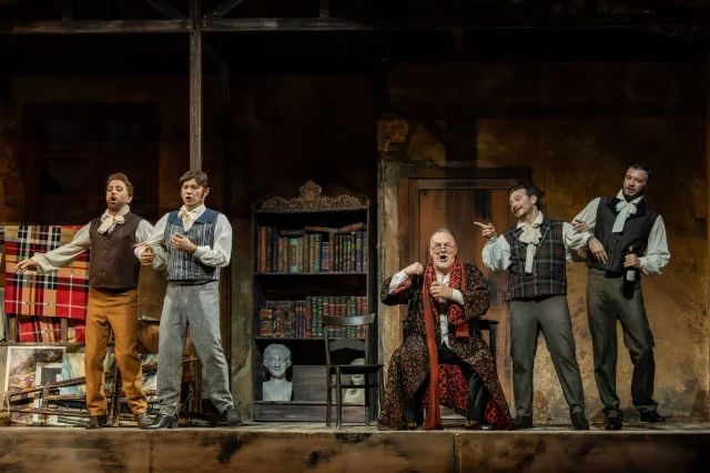 İstanbul'da La Bohème Operası prömiyeri AKM'de yapıldı