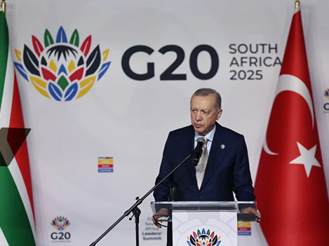 Erdoğan: Filistin davası için kararlı duruş sürecek