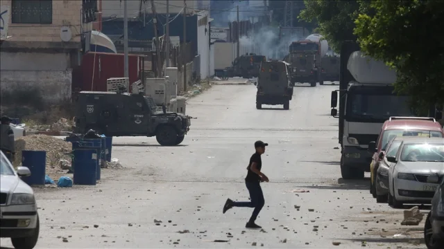 İsrail'in Batı Şeria'daki Saldırılarında 2 Filistinli Yarala...