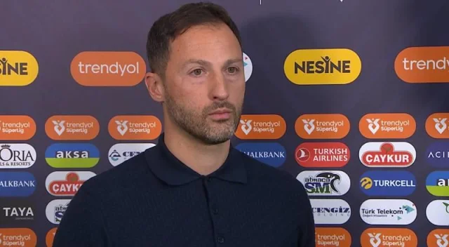 Fenerbahçe Teknik Direktörü Domenico Tedesco Çaykur Rizespor...