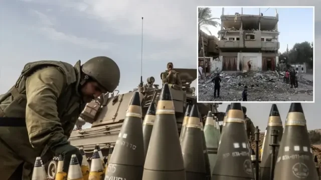 Gazze'de İsrail Ordusunun Bıraktığı Mühimmatların Patlaması...