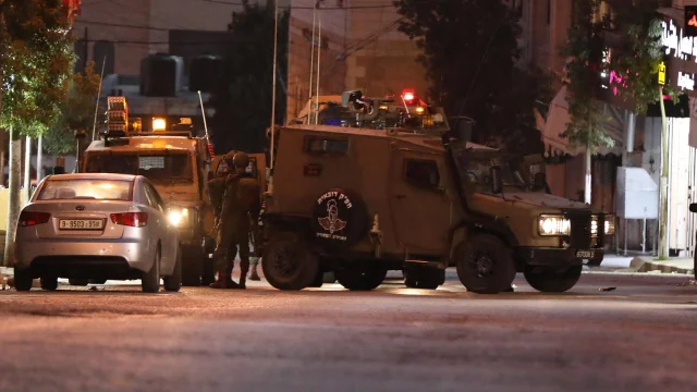 İsrail Askerlerinin Batı Şeria'daki Silahlı Saldırı Sonucu 1...