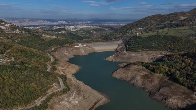 Yuvacık Barajı'nda doluluk oranı yüzde 4'e geriledi