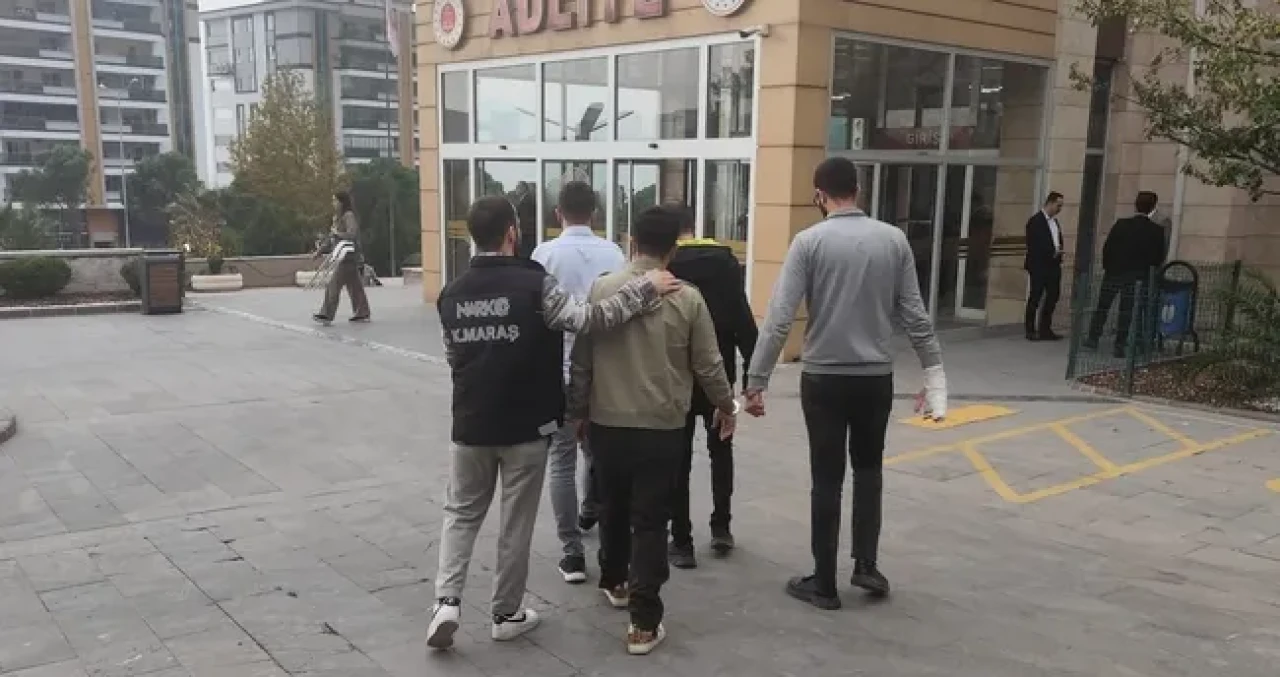 Kahramanmaraş'ta Uyuşturucu Operasyonu: 4 Şüpheli Tutuklandı