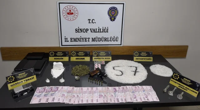 Sinop'ta Uyuşturucu Operasyonunda 7 Şüpheli Tutuklandı