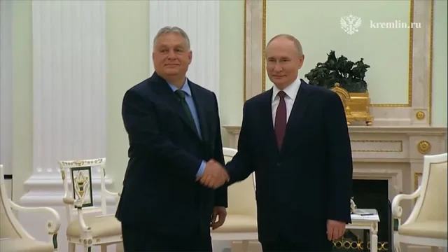 Orban Moskova'da Putin ile Kritik Enerji Zirvesi'nde Görüştü