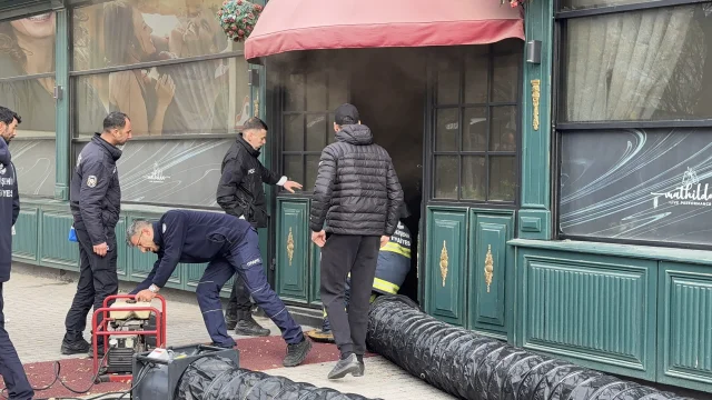 Eskişehir'de işletme mutfağında çıkan yangın kontrol altına alındı