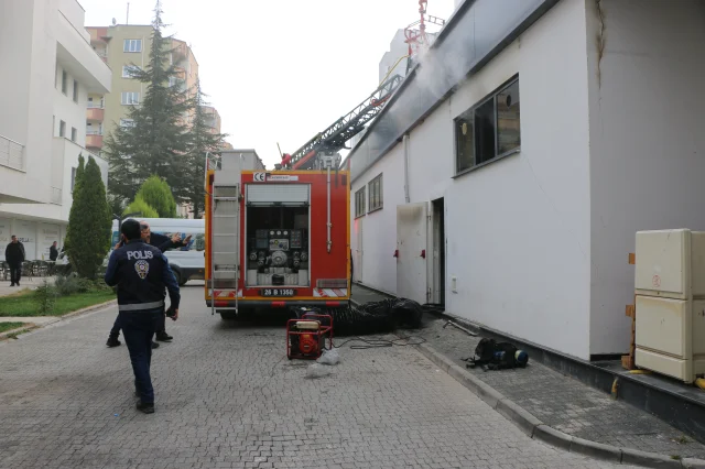 Eskişehir'de işletme mutfağında çıkan yangın kontrol altına alındı