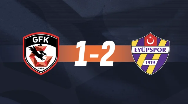 Eyüpspor Gaziantep'te Güldü! Uzatmada İlginç Gol