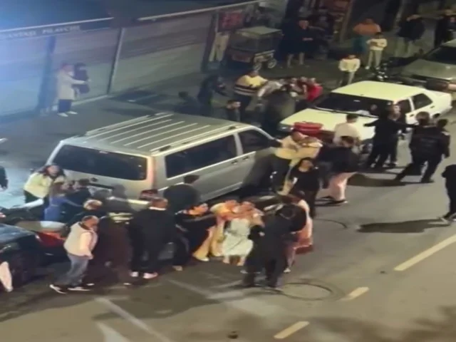 Şişli düğün salonu kavgası: Tartışma sokağa taştı