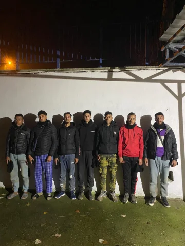 Edirne Uzunköprü'de 9 Düzensiz Göçmen Yakalandı