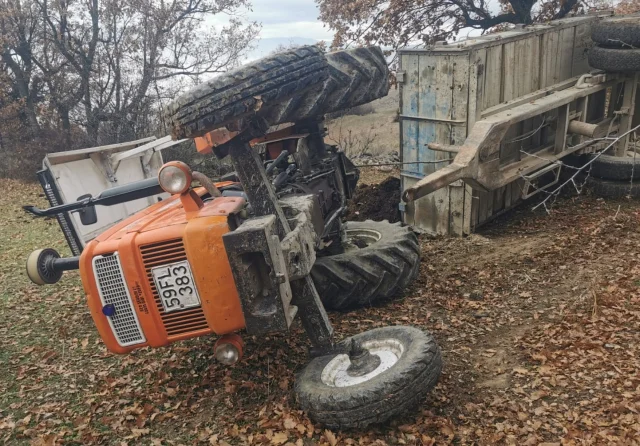 Sinop'ta Traktör Devrildi: Bir Kadın Hayatını Kaybetti