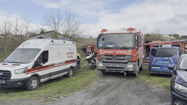 Arnavutköy'de Barakada Çıkan Yangında 1 Kişi Hayatını Kaybetti