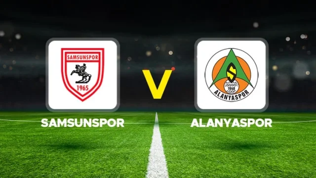 Samsunspor, Alanyaspor Karşısında İlk Yarıyı 1-0 Önde Tamamladı