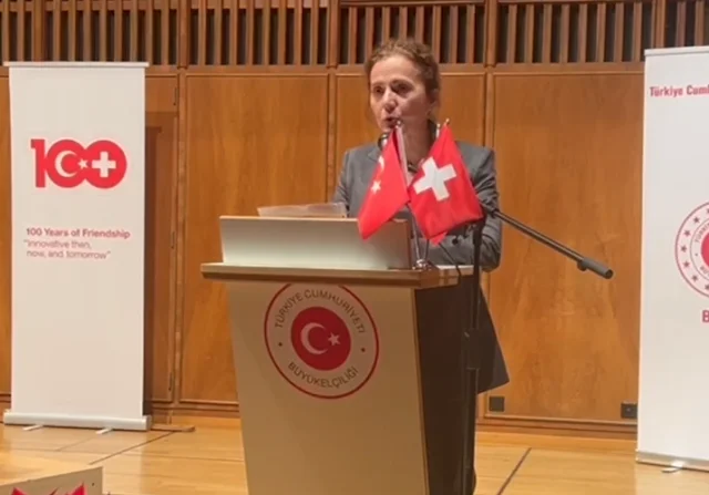 Bern'de Türkiye–İsviçre Dostluk Anlaşması'nın 100. Yılı Kons...