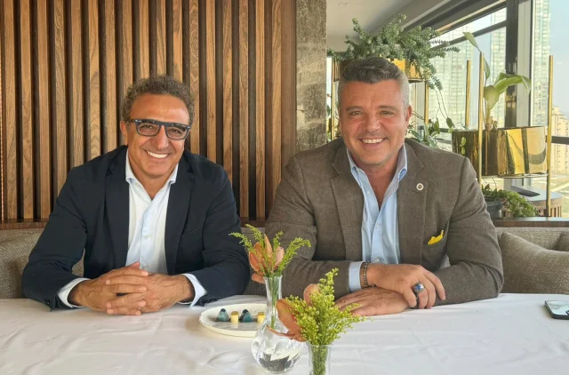 Sadettin Saran, Chobani Kurucusu ve CEO'su Hamdi Ulukaya ile bir araya geldi